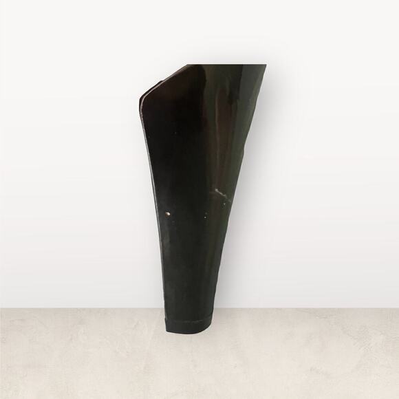 Isola Cheetah Pattern (Dyed Horse Hair) Buckle Open Toe Black Heels 9M - Picture 8 of 10